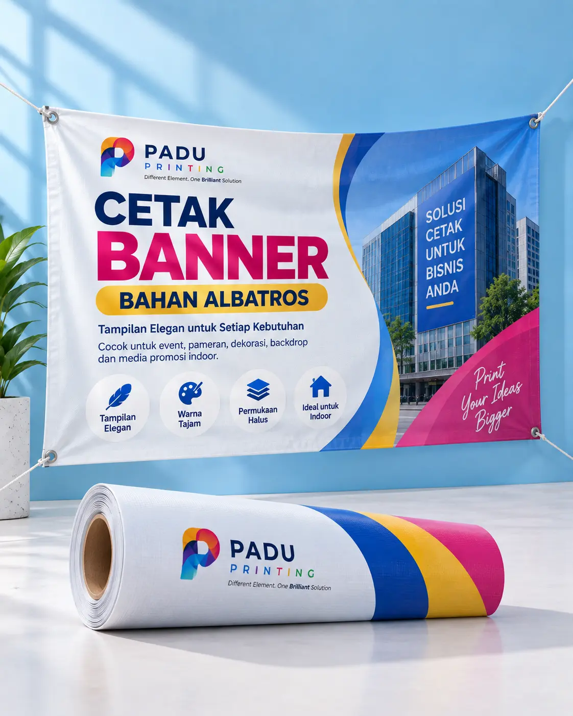X-Banner Bahan Albatros
