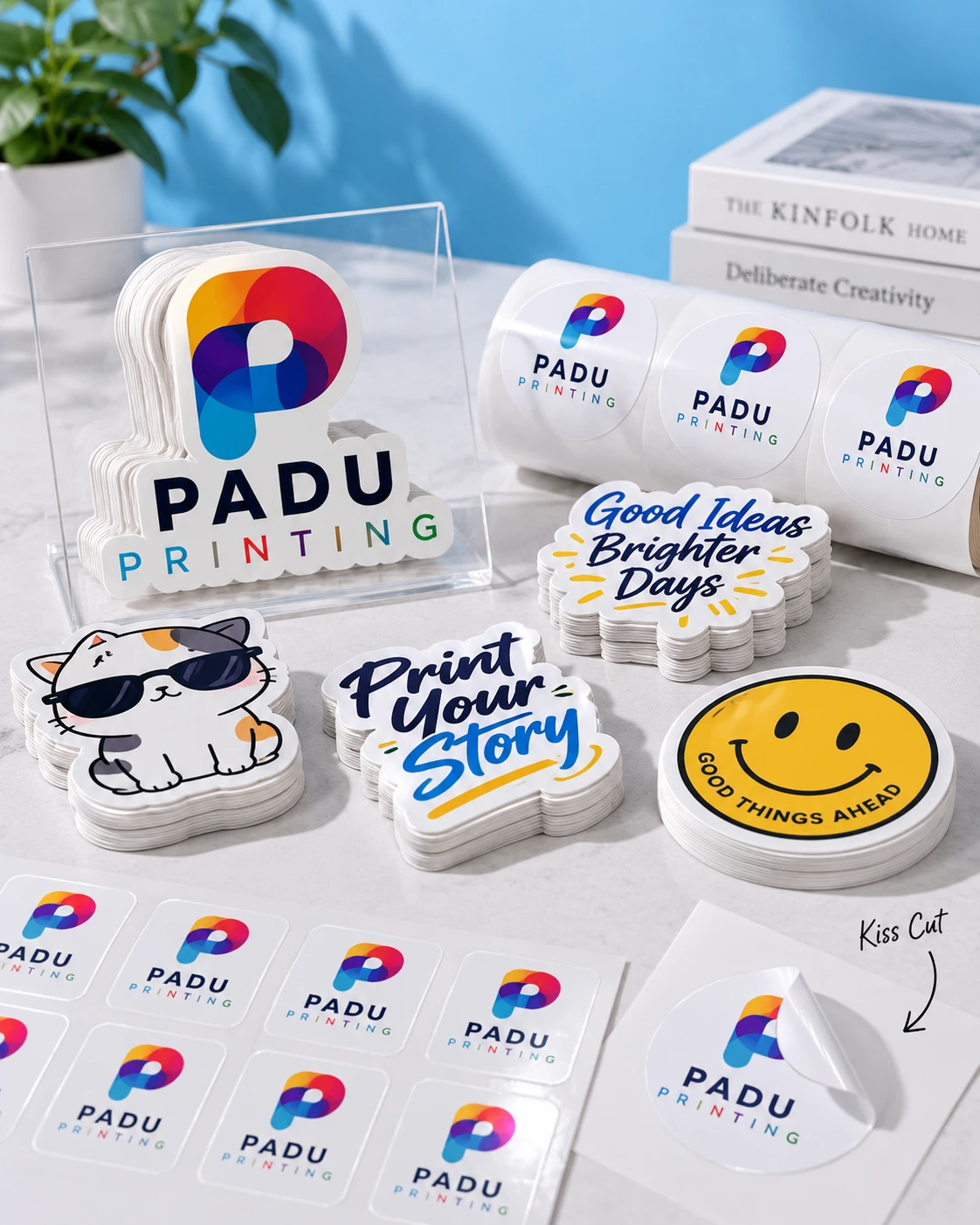 Cutting Stiker Vinyl Cutting Kiss Cut