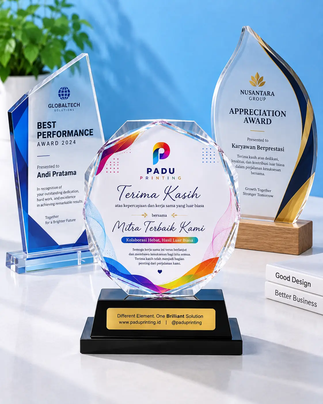 Cetak Plakat Akrilik & Print UV - PADU Printing