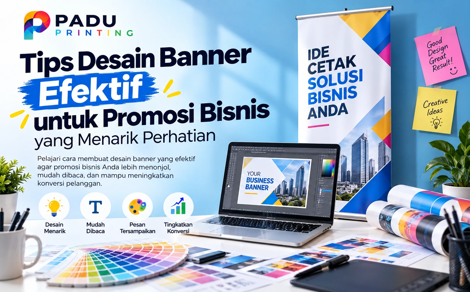 Tips Desain Banner yang Efektif untuk Promosi Bisnis